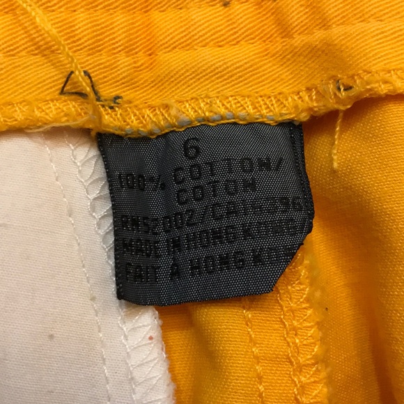 Lizwear Yellow Shorts - Picture 4 of 4